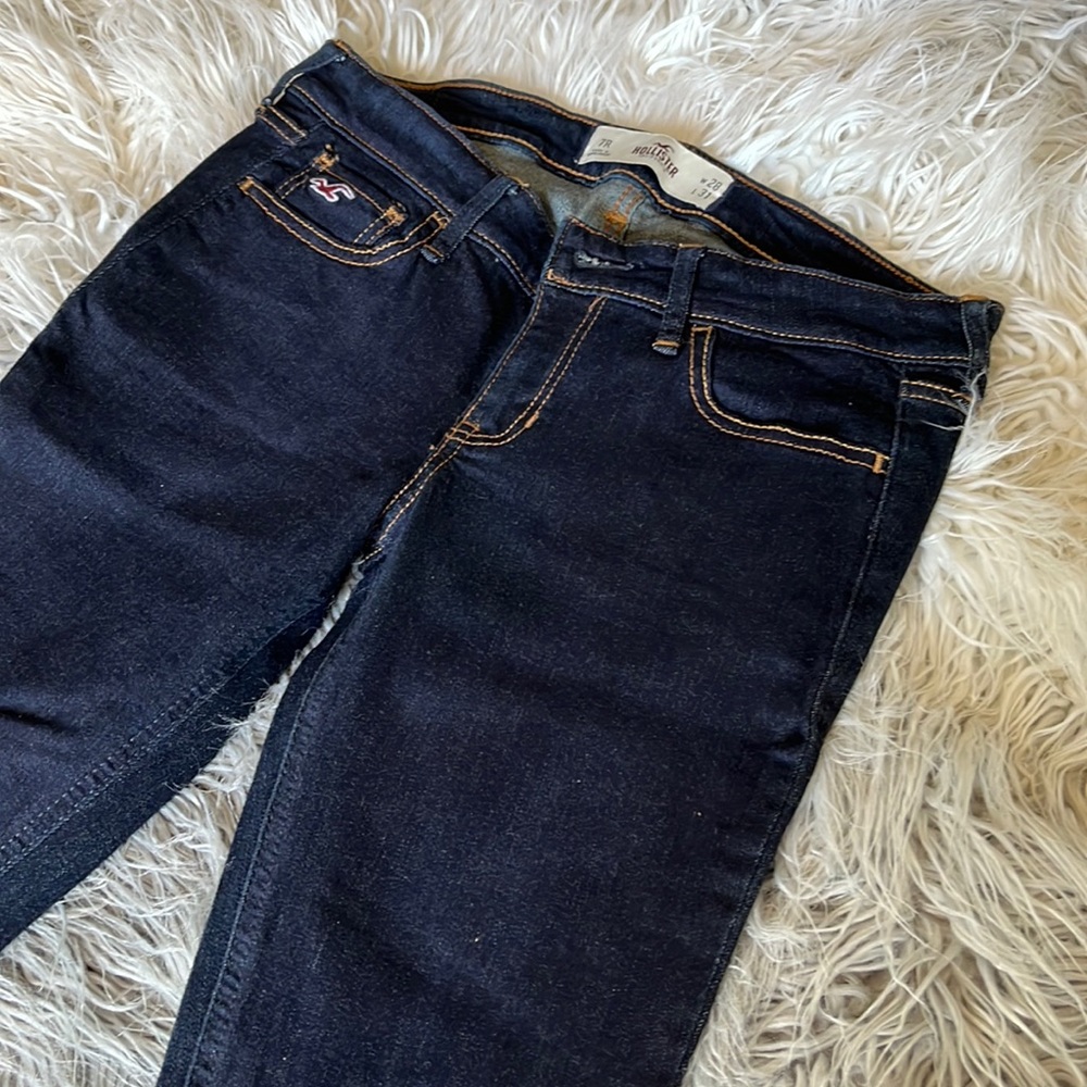 Hollister  skinny dark wash jeans